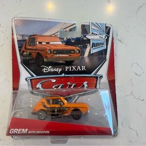 Mattel Disney Pixar Cars Grem with Weapon - Orange